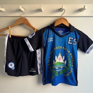 El Salvador Soccer Jersey Set